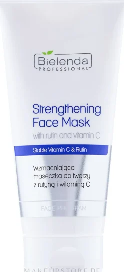 Gesichtsmaske gegen Rötungen und Couperose mit Vitamin C