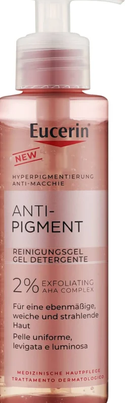 Gesichtsreinigungsgel gegen Pigmentflecken