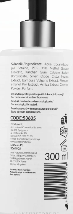 Gesichtsreinigungsgel mit Aktivkohle