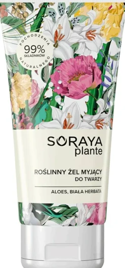 Gesichtsreinigungsgel mit Aloe Vera und weißem Tee