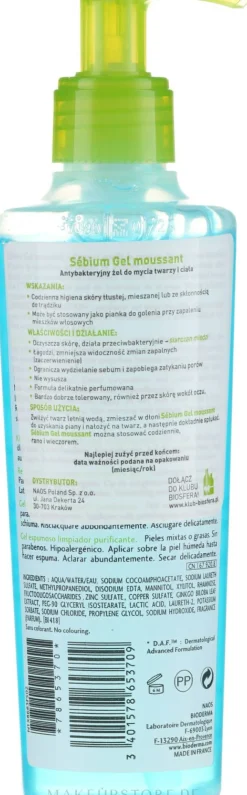Gesichtsreinigungsgel mit Pumpspender