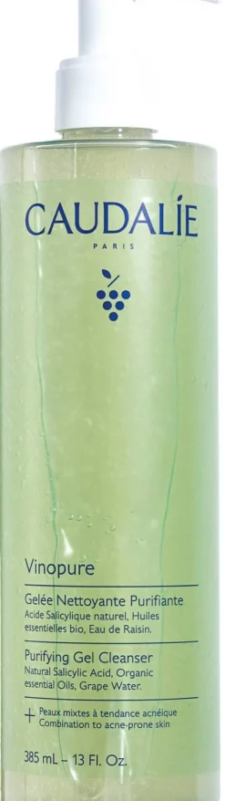 Gesichtsreinigungsgel mit Salicylsäure, bio-ätherischen Ölen und Traubenwasser