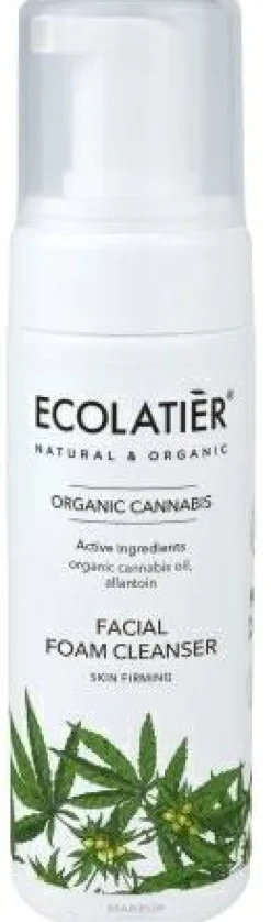Gesichtsreinigungsschaum mit Bio-Cannabissamen-Extrakt