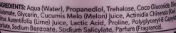 Gesichtsreinigungsschaum mit Kiwi- und Melonenextrakt und Limettensaft
