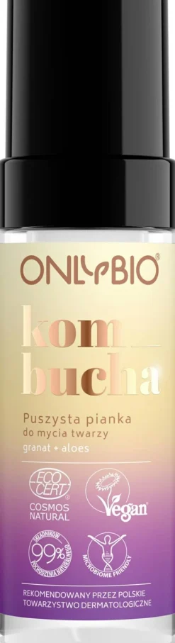 Gesichtsreinigungsschaum mit Kombucha