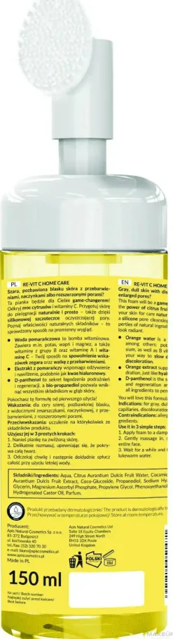 Gesichtsreinigungsschaum mit Vitamin C