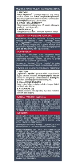 Gesichtsserum zur Korrektur von Alterserscheinungen