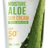 Gesichts-Sonnencreme mit Aloe