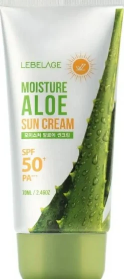 Gesichts-Sonnencreme mit Aloe