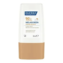 Getönte Sonnencreme-Fluid fürs Gesicht