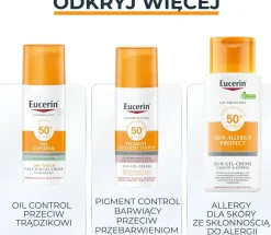 Getönte Gesichts-Sonnencreme-Gel