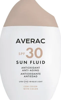 Getönte Sonnenschutz-Fluid für das Gesicht SPF30