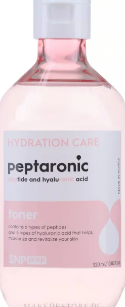 Glättendes und feuchtigkeitsspendendes Gesichtstonikum mit Peptiden und Hyaluronsäure