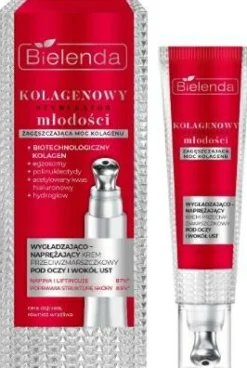 Glättende und straffende Creme für Fältchen unter den Augen und um den Mund