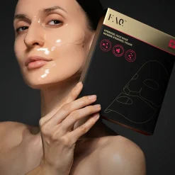 Hydrogel-Gesichtsmaske mit Multipetiden und Kollagen