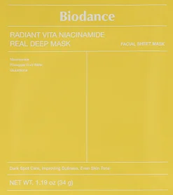 Hydrogel-Maske mit Niacinamid