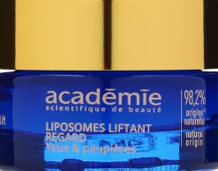 2in1 Feuchtigkeitsspendende Augengel-Creme gegen dunkle Ringe mit Liposomen und Chicorée-Extrakt