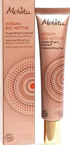 Intensiv straffendes und glättendes Lifting-Fluid für das Gesicht mit Arganöl
