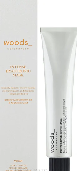 Intensive Gesichtsmaske mit Hyaluronsäure