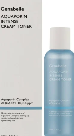 Intensiv feuchtigkeitsspendender Creme-Toner mit Aquaporinen