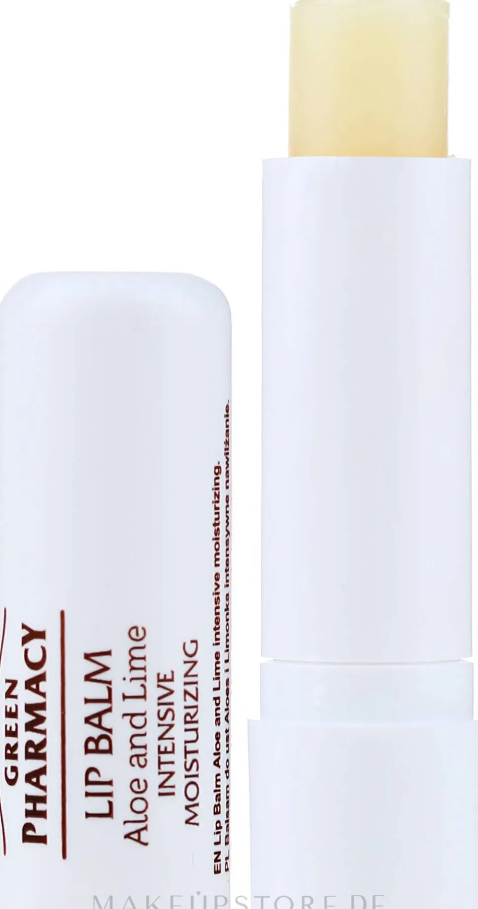 Intensiv feuchtigkeitsspendender Lippenbalsam mit Aloe und Limette SPF 10