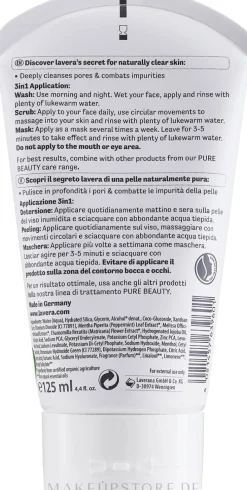 3in1 Waschemulsion, Peeling und Gesichtsmaske mit Minze und Salicylsäure