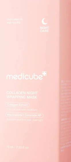 Kollagen-Gesichtsgelmaske für die Nacht