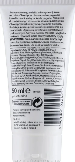 Konzentrierte feuchtigkeitsspendende Tagescreme mit Ziegenmilch SPF 20