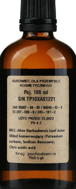 Konzentriertes Aloeextrakt 10:1