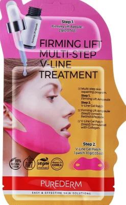 Korrigierende Halsmaske mit Lifting-Effekt und Macadamiaöl