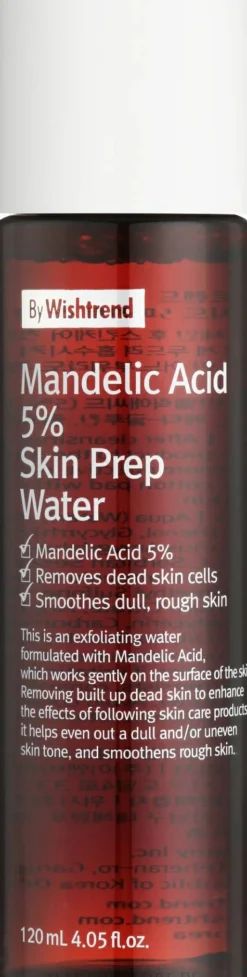 Kosmetisches Wasser mit Mandelsäure