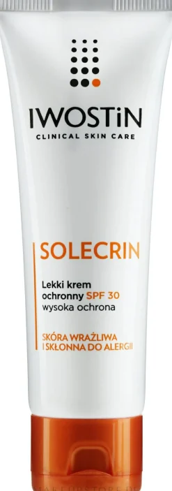 Leichte Schutzcreme für empfindliche und zu Allergien neigende Gesichtshaut SPF 30