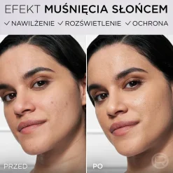 Leichte Feuchtigkeitsfluid für das Gesicht