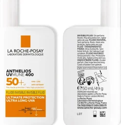Leichter parfümfreier Sonnenschutzfluid SPF50+