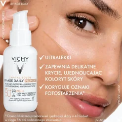 Leichter Sonnenschutz gegen die Zeichen der Lichtalterung mit SPF 50+