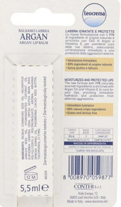 Leocrema Lip Stick With Argan Oil