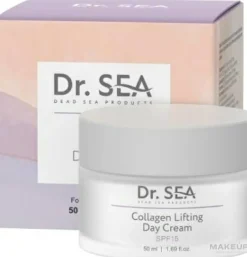 Lifting-Creme für das Gesicht mit Kollagen SPF15