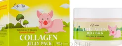 Lifting-Maske für das Gesicht mit hydrolysiertem Kollagen