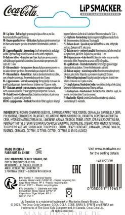 Lippenbalsam mit Coca-Cola Geschmack