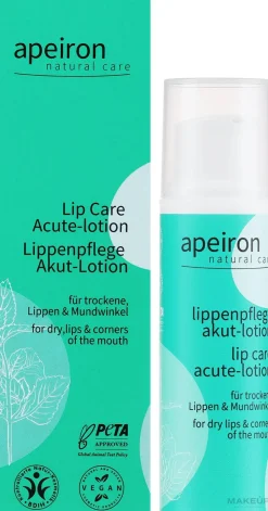 Lippenlotion für trockene, rissige und zu Herpes neigende Lippen und Mundwinkel
