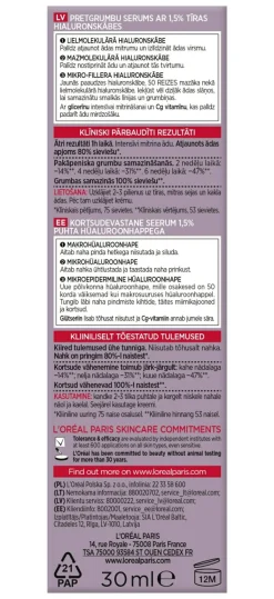 L’Oreal Paris Revitalift Filler