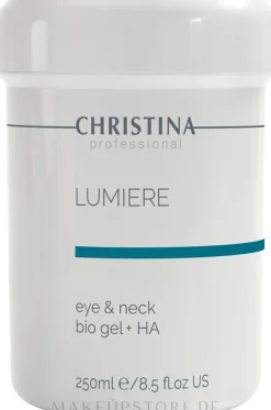 Lumieregel mit Hyaluronsäure für die Hautpflege der Augenpartie und des Halses
