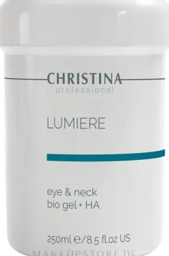 Lumieregel mit Hyaluronsäure für die Hautpflege der Augenpartie und des Halses