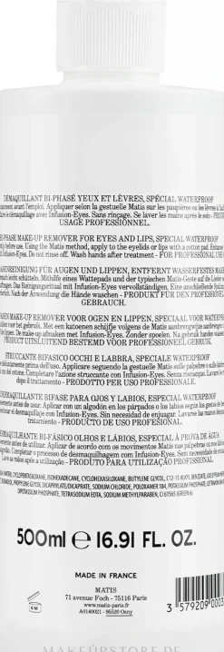 Matis Reponse Regard Biphase-Eyes Make-Up Remover