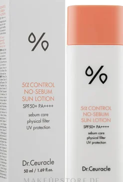 Mattierende Sonnenschutz-Gesichtslotion