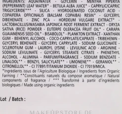 Mattierendes und ausgleichendes Gesichtsfluid mit Wasabiextrakt, Pfefferminzhydrolat und Birkenwasser für fettige und Mischhaut