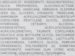 Mattierende, seboregulierende und porenverfeinernde Gesichtscreme mit Salicylsäure