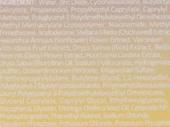 Mineralische Sonnenschutzcreme für das Gesicht