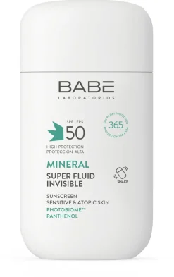Mineralischer Sonnenschutz-Fluid mit LSF 50