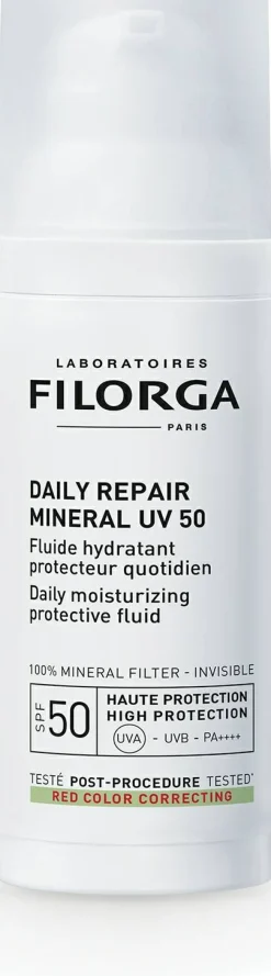 Mineralisches Sonnenschutzfluid für das Gesicht SPF 50